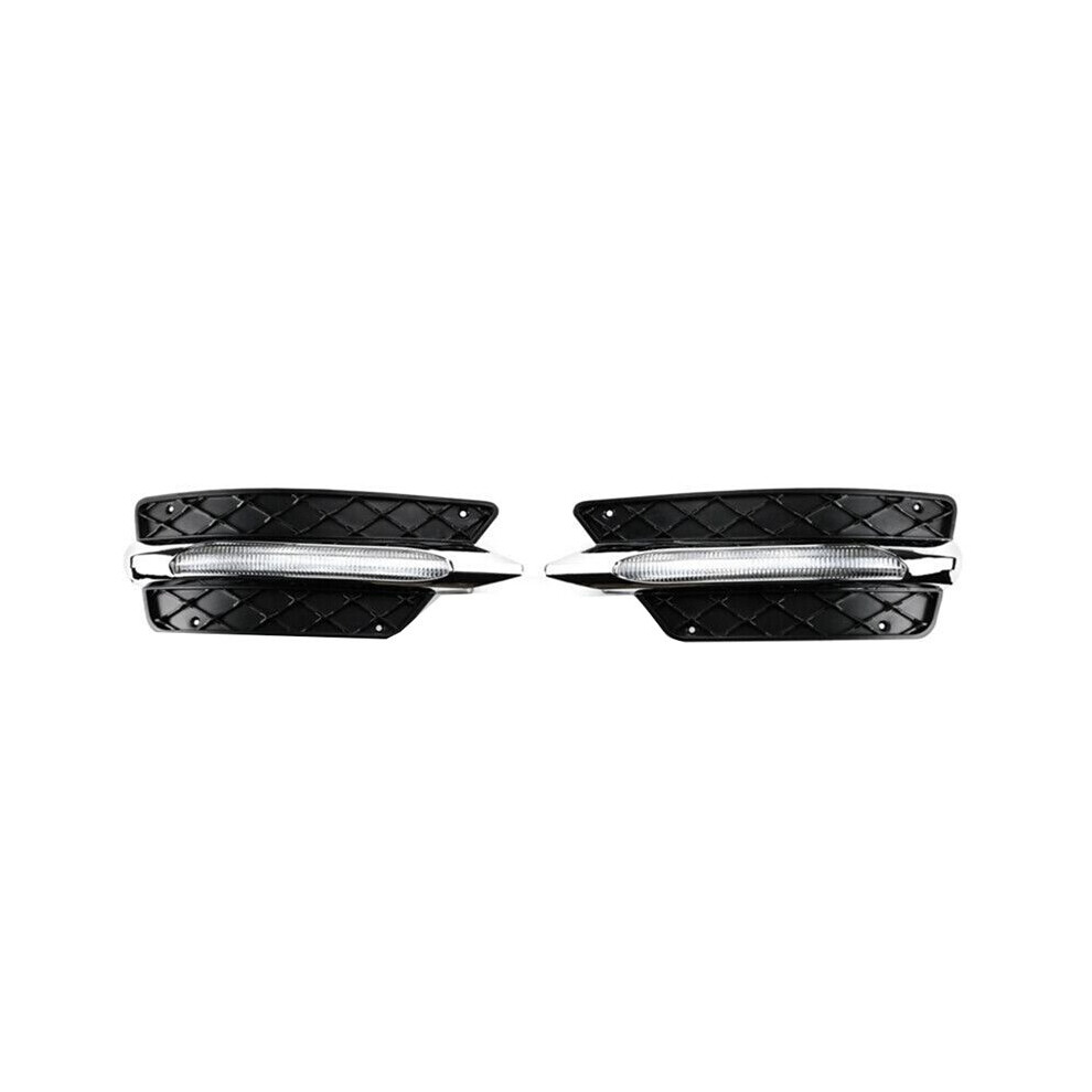 1 Pair Led Fog Lamp Drl Daytime Running For W204 C-Class C300 C280 Sport 2013-2014 Light 6031009879872
