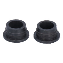 Enhance Pool Safety with 2Pcs Black Ladder Rubber Bumpers