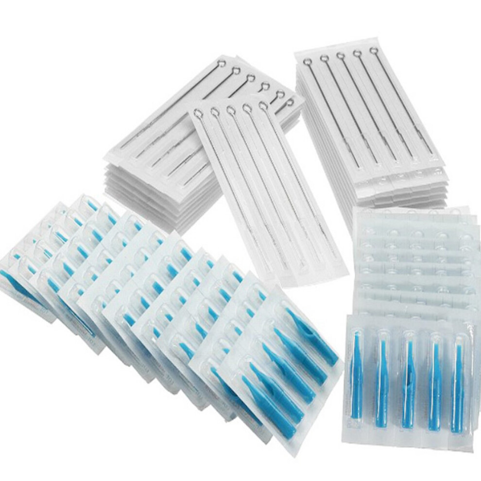 Pre-Sterilized Tattoo Needles, Disposable Tattoo Needles Set with Great Design for Optimal Performance, Individually Packaged for Safety, Easy to Use