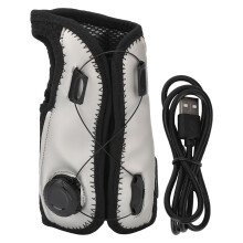 Tutore per polso con supporto palmare rimovibile che consente l'immobilizzazione. Supporto per polso a compressione dal design ergonomico. Tessuto a