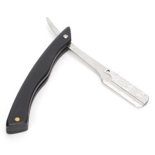 Multifunktionales manuelles Rasiermesser für Herren, robustes Metallgehäuse mit Clip-Scherkopf – ergonomisch gestaltetes Rasierset für präzise
