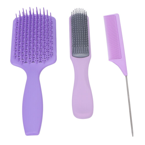 Εξαιρετικά μαλακή βούρτσα μαλλιών IntelliFlex Bristles για ξεμπερδέματα, εύκαμπτη βούρτσα 2