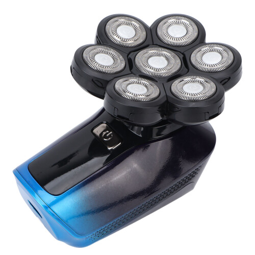 Innovative Bald Head Shaver, Ergonomic Design For Optimal Control, Self-Sharpening Technology Ensures Blade Sharpness, Detachable Heads For Versatile 2