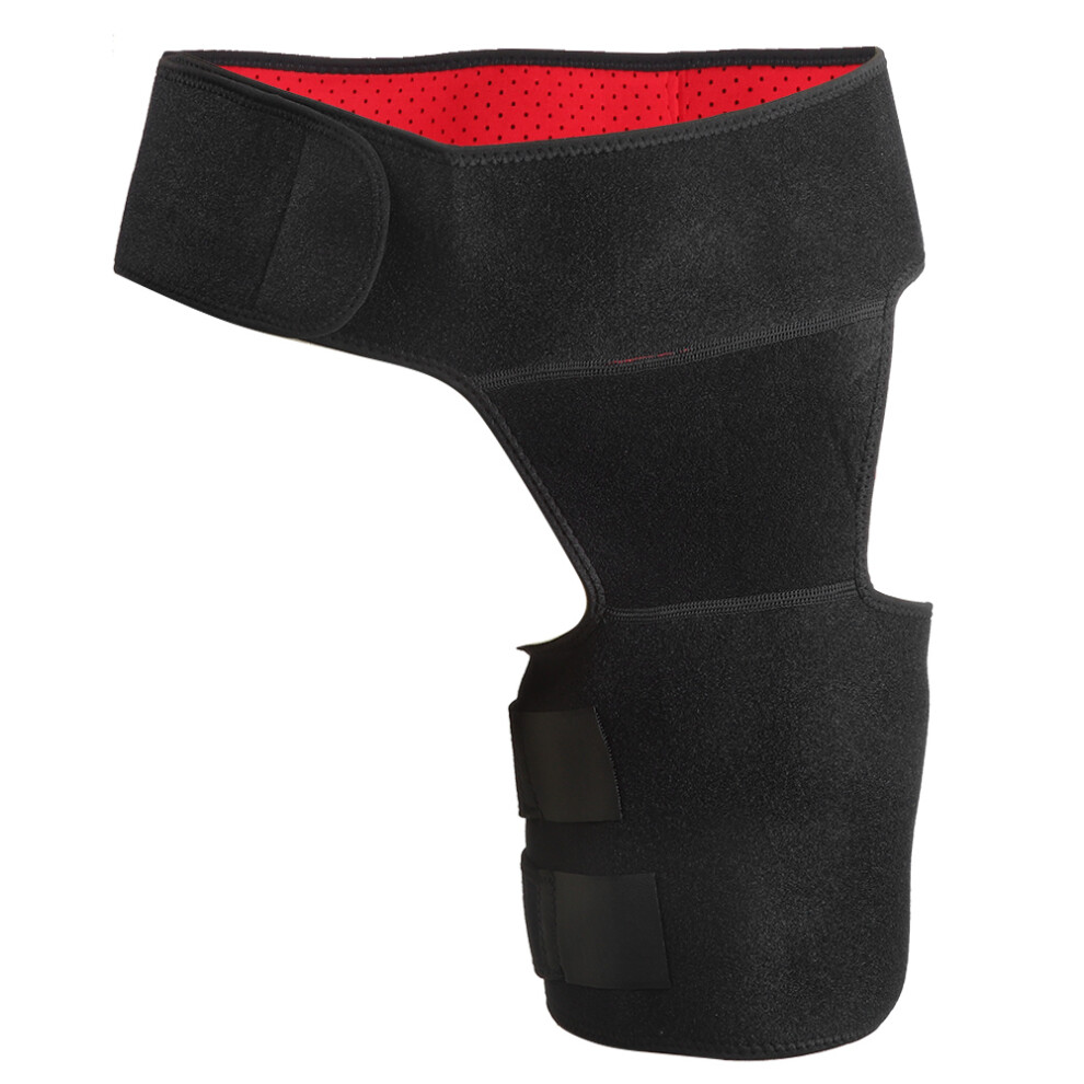 Sciatic Hip Brace for Hip And Groin Support, Sciatic Hip Brace Adjustable Compression Wrap for Targeted Pain Relief, Thigh Compression Sleeve for Men