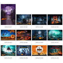 Halloween-Kürbis-Muster Fotohintergrund 2,1 * 1,5 m