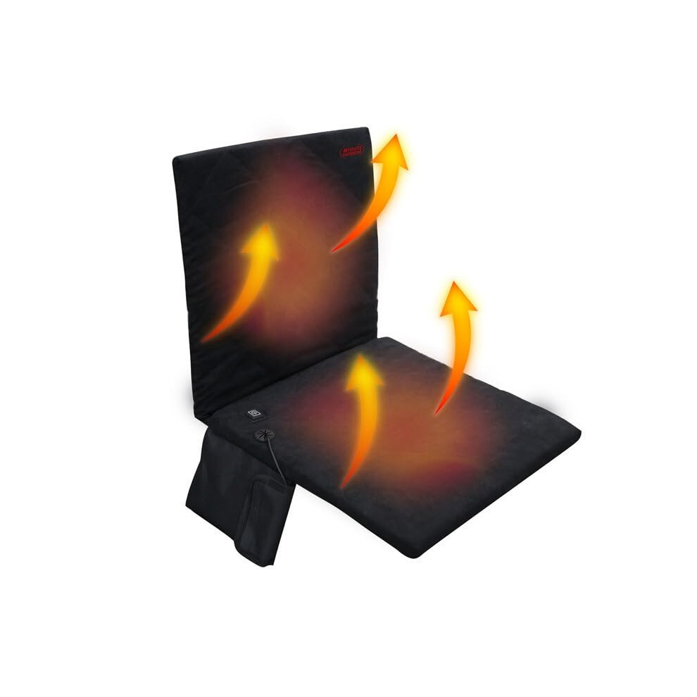 Portable Heated Stadium Seat With 2 Heating Zones And 3 Temperature Levels, Bleachers, Sports Events, Outings, Travel 9199774258180