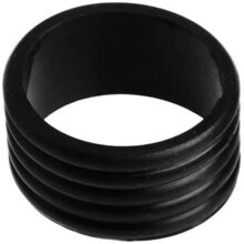 Overgrips 5 Pack Racquet Handle Rubber Ring Stretchy Tennis Racquet Band Black