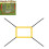 Strike Zone Target For Baseball Net With Hooks, Batting And Pitching Practice Target, Pitcher Accuracy Training Yellow 1