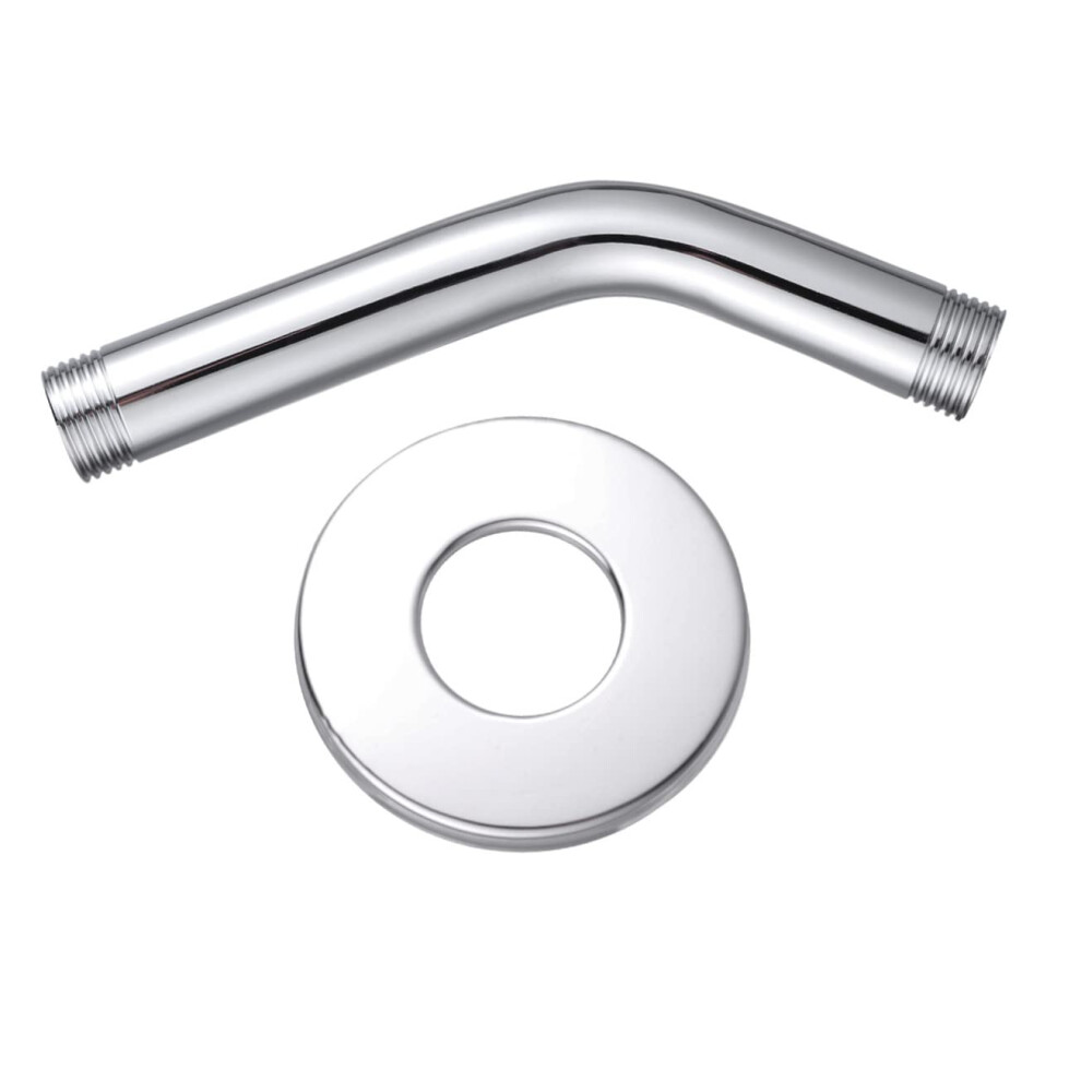 Shower Arm Flange Stainless Steel Holder For Fixed Handheld Shower Heads Riser Hose Mount 9199774258463