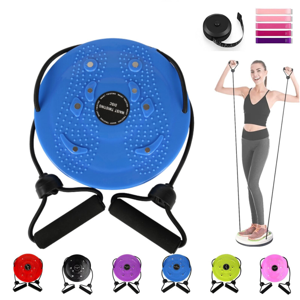 Blue Waist Twister Waist Twisting Disc Board For Waist And Legs Body Shaping Twist Machine