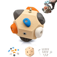 Handcrafted Boulder Block 3D Rock Climbing Training Tool For Finger Strength Climber Gift