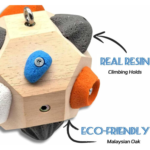 Handcrafted Boulder Block 3D Rock Climbing Training Tool For Finger Strength Climber Gift 2
