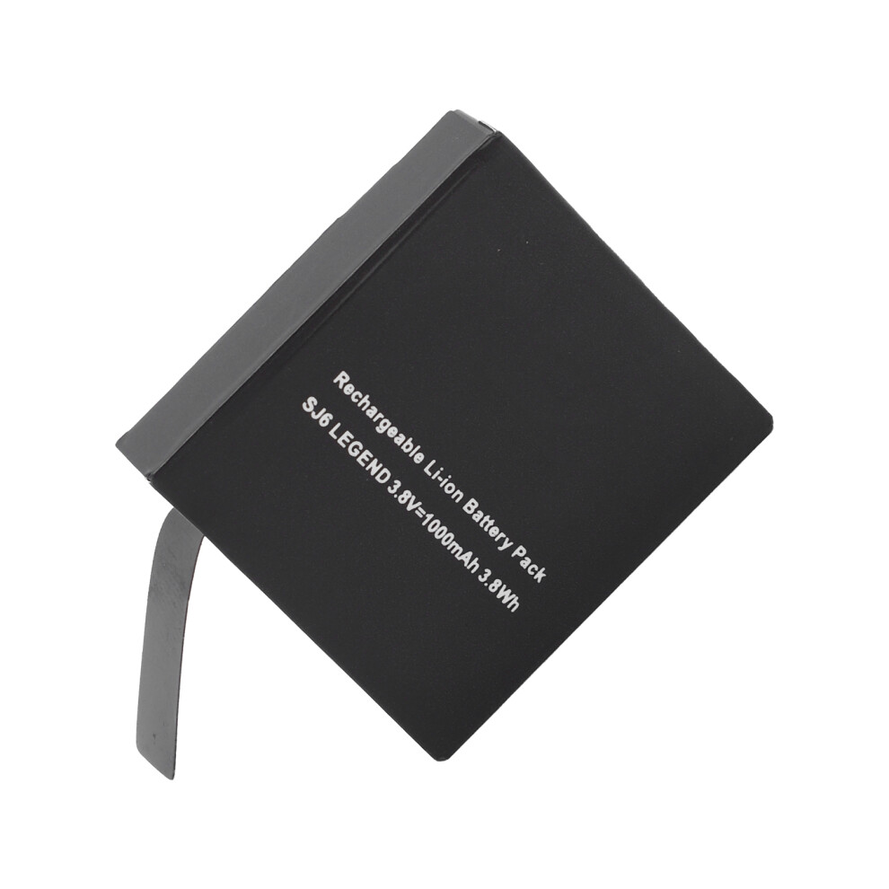 3.8V 1000Mah Lithium Ion Battery For Sj6 Legend Sports Camera Black 4191382424778