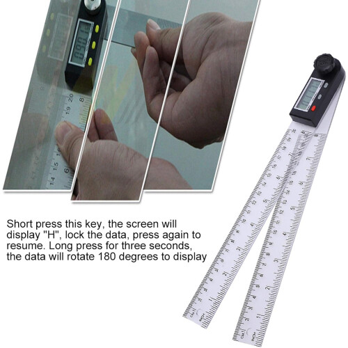 Digital Protractor Angle Ruler ZX PD290 Plastic Goniometer With Digital Display For Accurate Angle Measurements 1