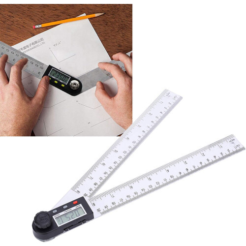 Digital Protractor Angle Ruler ZX PD290 Plastic Goniometer With Digital Display For Accurate Angle Measurements 2