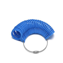 Ring Mandrel Stick Blue Finger Gauge Ring Sizer For UK US Size Measuring 1Piece Professional Jewelry Tool For DIY