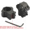 1 Inch Scope Mount Rings Medium Profile For 11mm Dovetail Rails 2Piece Ring Set 3