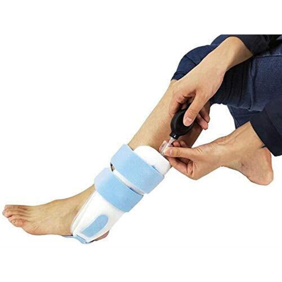 Drop Foot Brace Orthosis Inflatable Ankle Foot Drop Brace Reusable One Size Foot Orthosis Swelling Reduction