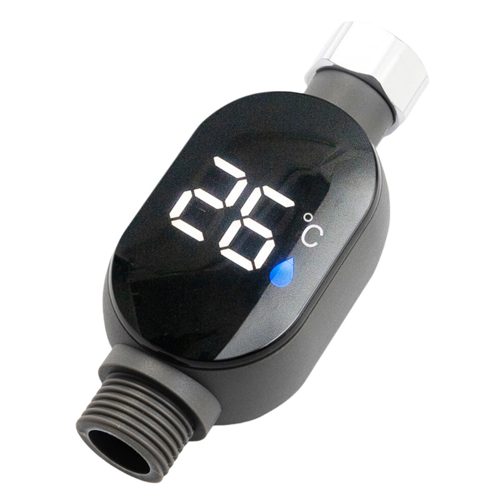 Shower Temperature Meter LED Digital Display Temperature Gauge Waterproof Water Thermometer Bath Thermostat 1 Piece