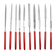 10PCS 5.5 Inch Mini Diamond Needle File Set Small Metal Diamond Coated Files For Jewelry Making Diameter 3mm