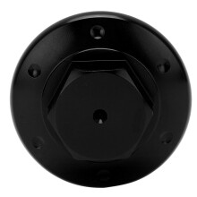 Aluminiumlegierungs-Entlüftungsschraube für Motorradöl für Vespa Spring 150 GTS300 GTV Schwarz