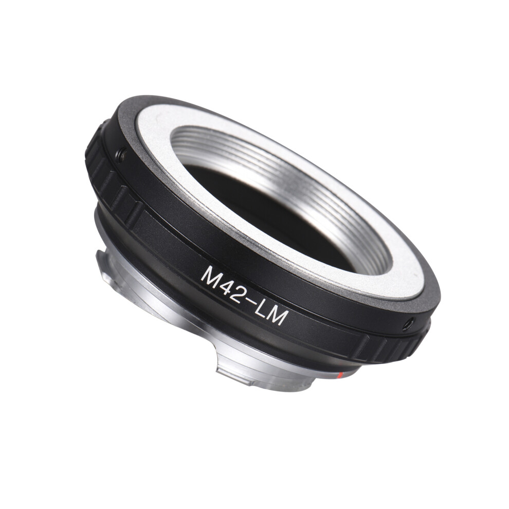 M42-Lm Metal Camera Lens Adapter Ring For M42 To M Mount Cameras, Black 8471377568233