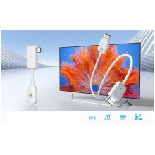 Kit Extensor Receptor Transmisor Inalámbrico Compatible con 1080P@60HZ 50M Dongle de Pantalla Inalámbrica para Cámara de TV