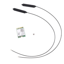 Dual Band 2.4Gbps Wi-Fi 6 AX200NGW 802.11Ax/Ac MU-MIMO 2X2 Wifi AX200 NGFF M.2 5.0 Network Wlan Card+Antenna