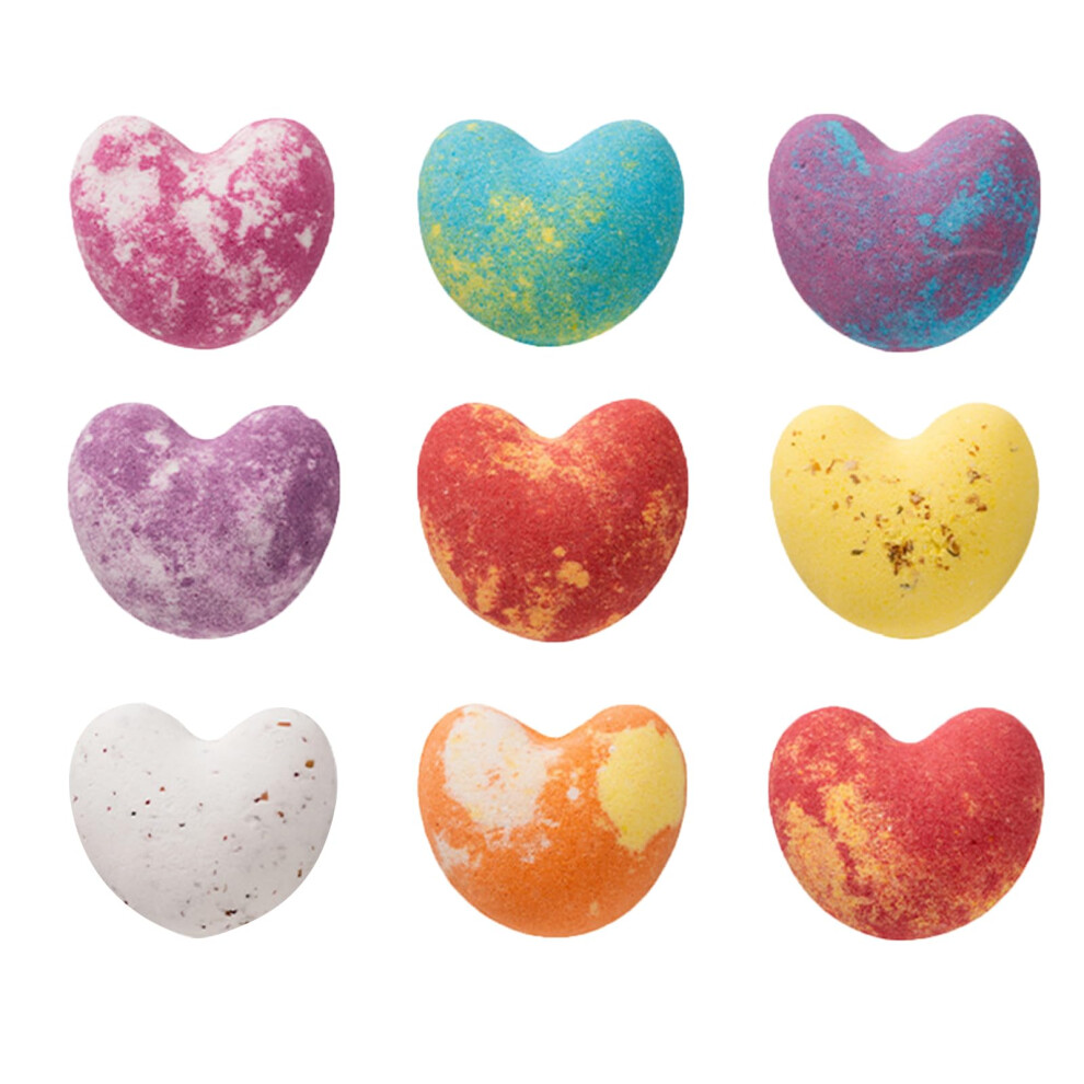 Pink Bath Bomb Gift Set With Shea Butter Oil, Aromatherapy Spa For All Skin Types,