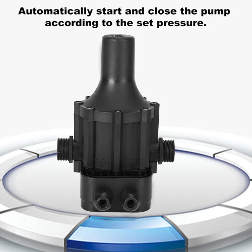 220V Black Self Priming Water Pump Automatic Pressure Switch Pressure Controller Shower Booster Pump 2