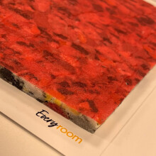 Carpet Underlay Every Room 10mm Red (15 SQM) 1.37m(Width) x 11m(Length)