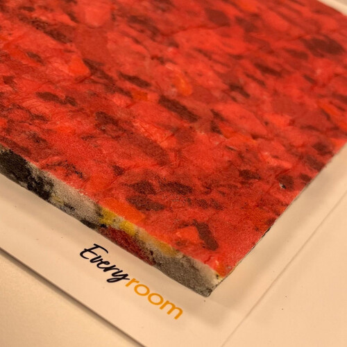 Carpet Underlay Every Room 10mm Red (15 SQM) 1.37m(Width) x 11m(Length)