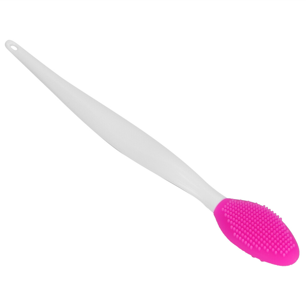 Red Rose Dual-Sided Silicone Brush For Nose Cleansing & Lip Exfoliation