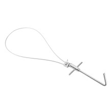 Adjustable Stainless Steel Pig Catcher Trap 54.5x20cm Livestock Tool
