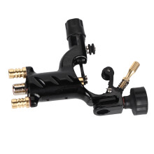 Máquina de tatuagem para contorno e sombreamento. Design elegante e leve, ótimo desempenho, interface dupla, coloração rápida, compatível com