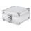 Removable Pillow Storage Case, Tactical Style Protective Box with Silver Aluminum Reinforced Shell for Electronics, Soft Foam Interior Container for 2