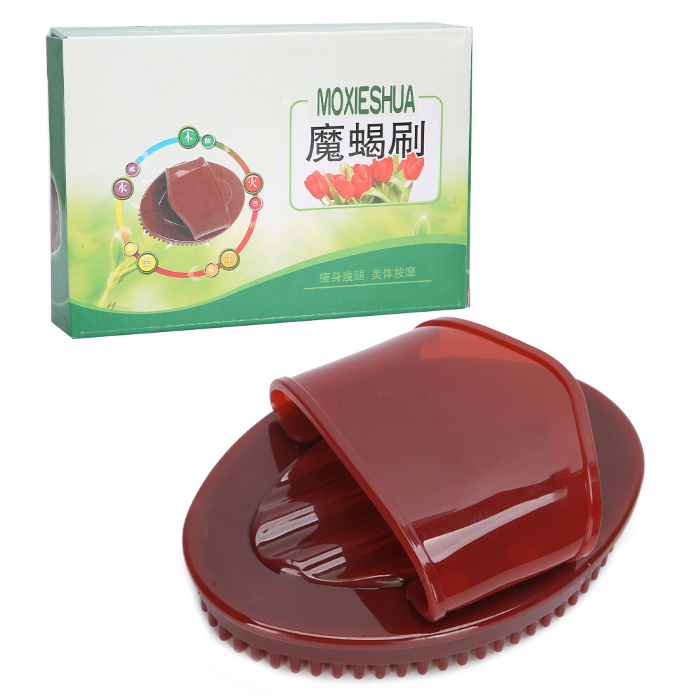 Variable Speed Control Massager Brush High Frequency Vibration Slimming Anti Cellulite Relaxing Scrub Meridians Massage Promoting Blood Circulation F