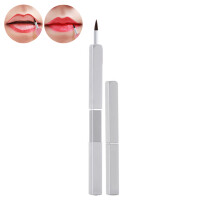 Professional Retractable Lip Brush, High-Quality Makeup Tool With Soft Fibrous Hair, Perfect For Defining Lips And Easy Storage, Dual-Ended Design
