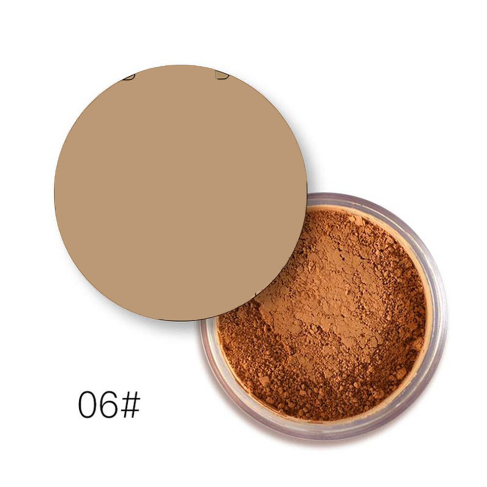 Perfume Free Loose Powder Mineral Foundation Natural Minerals Talc Free Full Coverage Adjustable Coverage Oil Control Matte Finish Brightens Skin