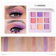 Gorgeous Pearls Palette, Waterproof Formula with Reflective Shimmer for Stunning Eye Makeup Looks, Wedding, Party, Casual Makeup (9PCS)