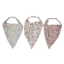 Elastische chiffon hoofddoek voor dames, zacht, rekbaar en ademend ontwerp met stijlvolle bloemenpatronen, geschikt voor zowel casual als feestelijke