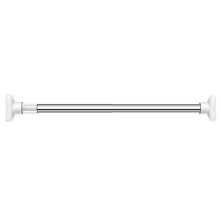 Barra telescópica para cortina de chuveiro em aço inoxidável com tensão ajustável, multifuncional e sem necessidade de furar, ideal para