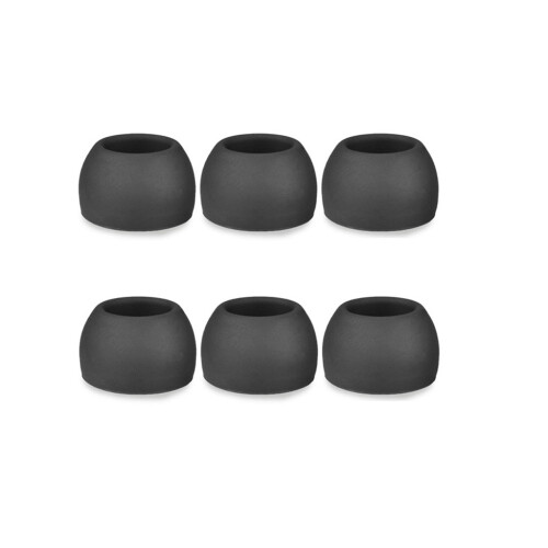 Ohrstöpsel für Galaxy Buds-Schwarz Groß mittel klein