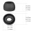 Ohrstöpsel für Galaxy Buds-Schwarz Groß mittel klein 2