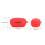 Étuis de protection en Silicone souple pour remplacement- Rouge 6
