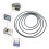 15 pièces universelles 1.2mm Cassette ruban Machine courroies 4