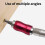 Bit Extension Magnetic Drill Bit Extension Rod Holder Drive Guide For Screwdrill Bits 5
