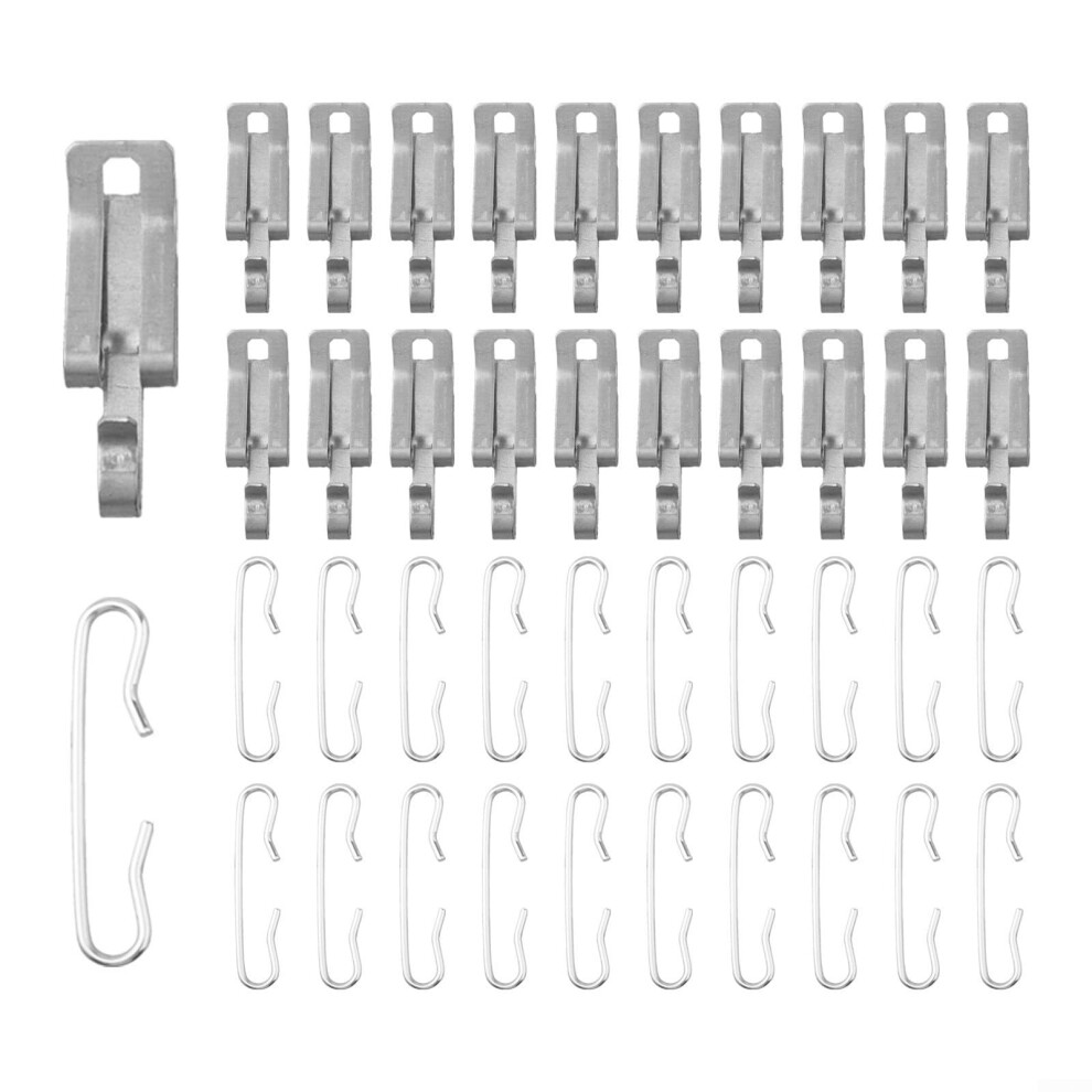 Roof Heating Cable Clips 40Pcs Aluminum Set For Secure Rustresistant Gutter Deicing 9199774260787