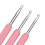 8pcs Colorful Crochet Hooks Set, Soft Handle, 2.5-6.0mm 10