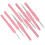 8pcs Colorful Crochet Hooks Set, Soft Handle, 2.5-6.0mm 1